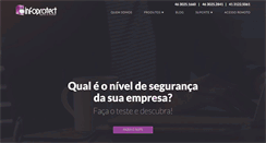 Desktop Screenshot of infoprotect.com.br